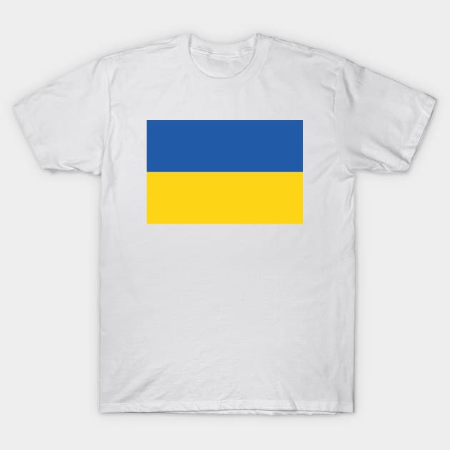 Flag of Ukraine T-Shirt by DiegoCarvalho